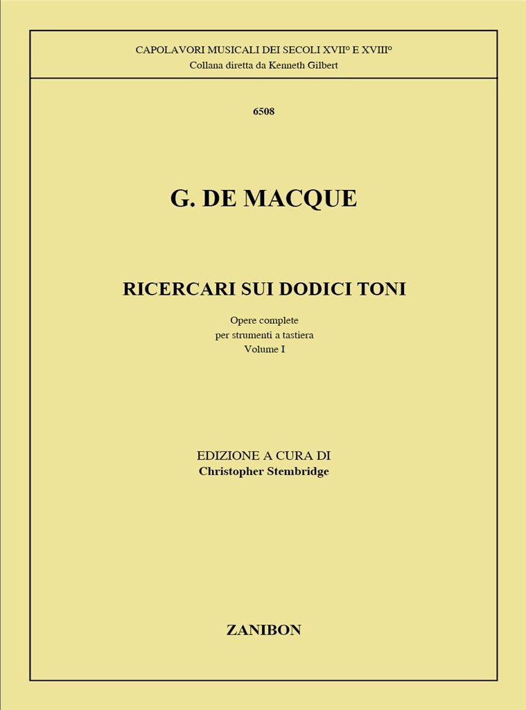 Ricercari Sui Dodici Toni